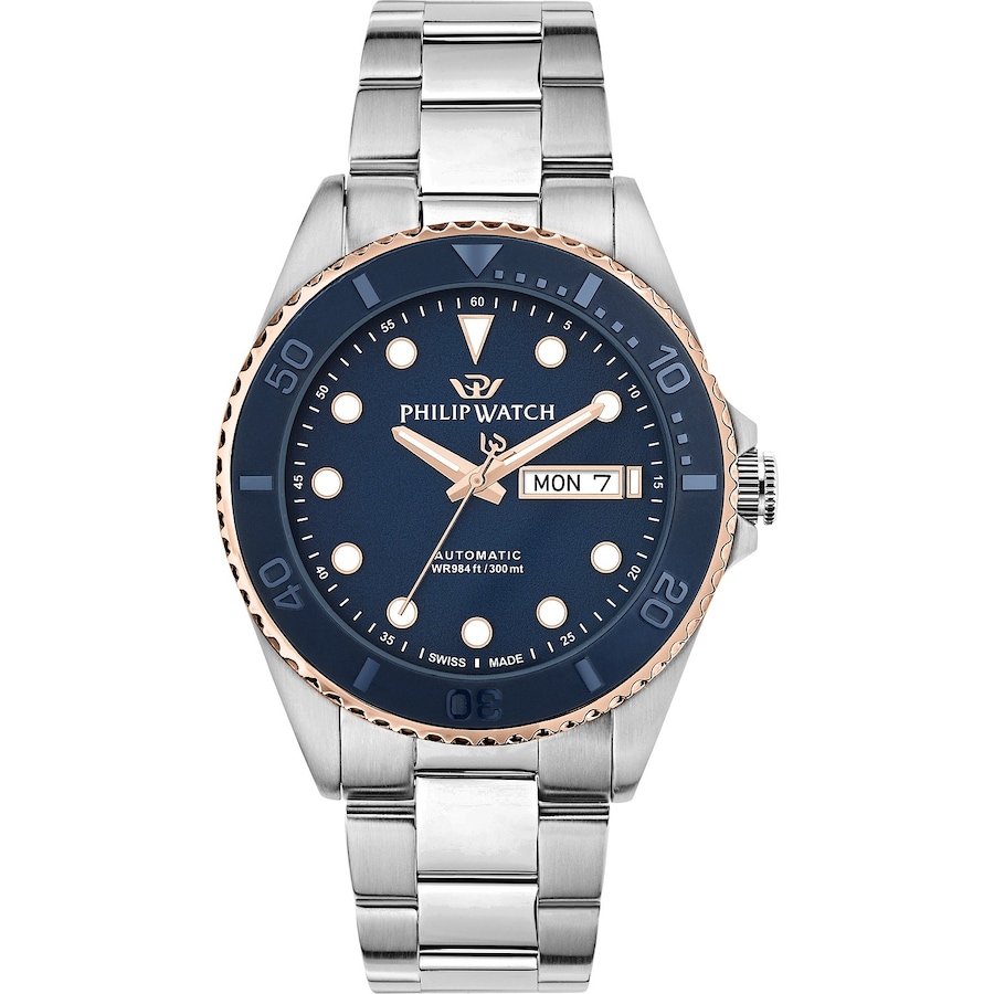 Philip Watch Herrenuhr Edelstahl One Size Herren
