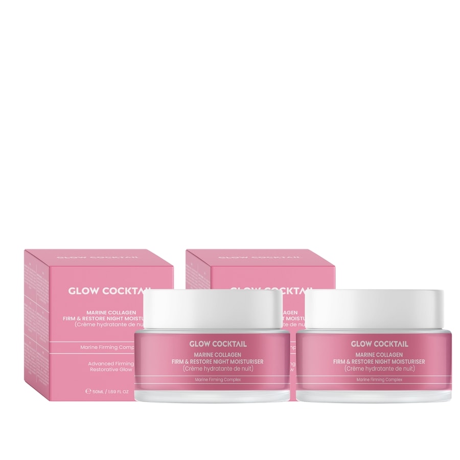Glow Cocktail Collagen Restore Nachtcreme Duo 100 ml Damen