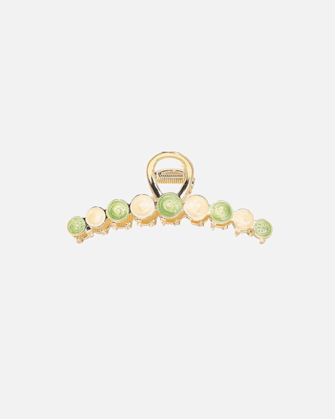 Haarklammer für Weiblich SOHO Becca Haarklammer Lime