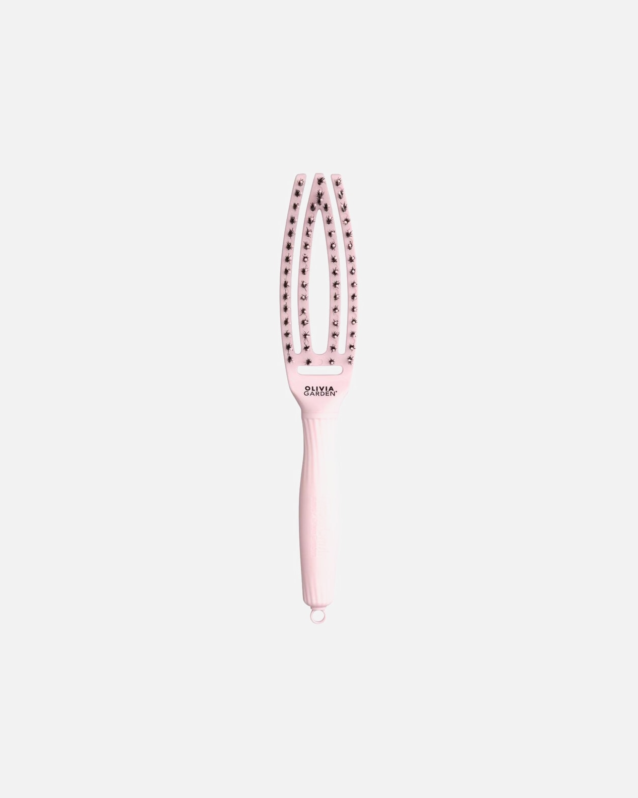 Flach-/Paddelbürste für Weiblich Olivia Garden FINGERBRUSH Fingerbrush Combo Pastel Pink small 1 Stück