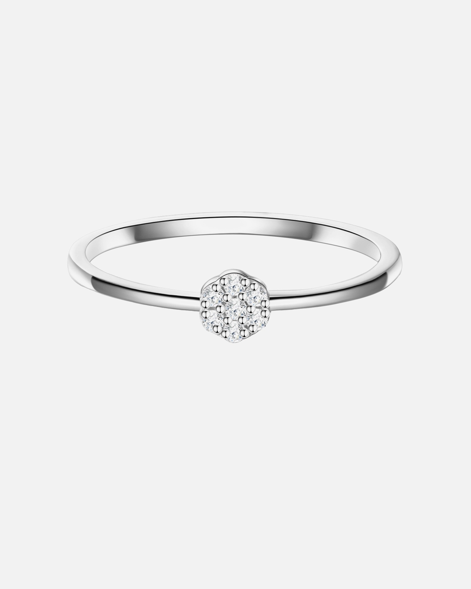 Ring für Weiblich Glanzstücke München Ring Sterling Silber Zirkonia in Silber 50