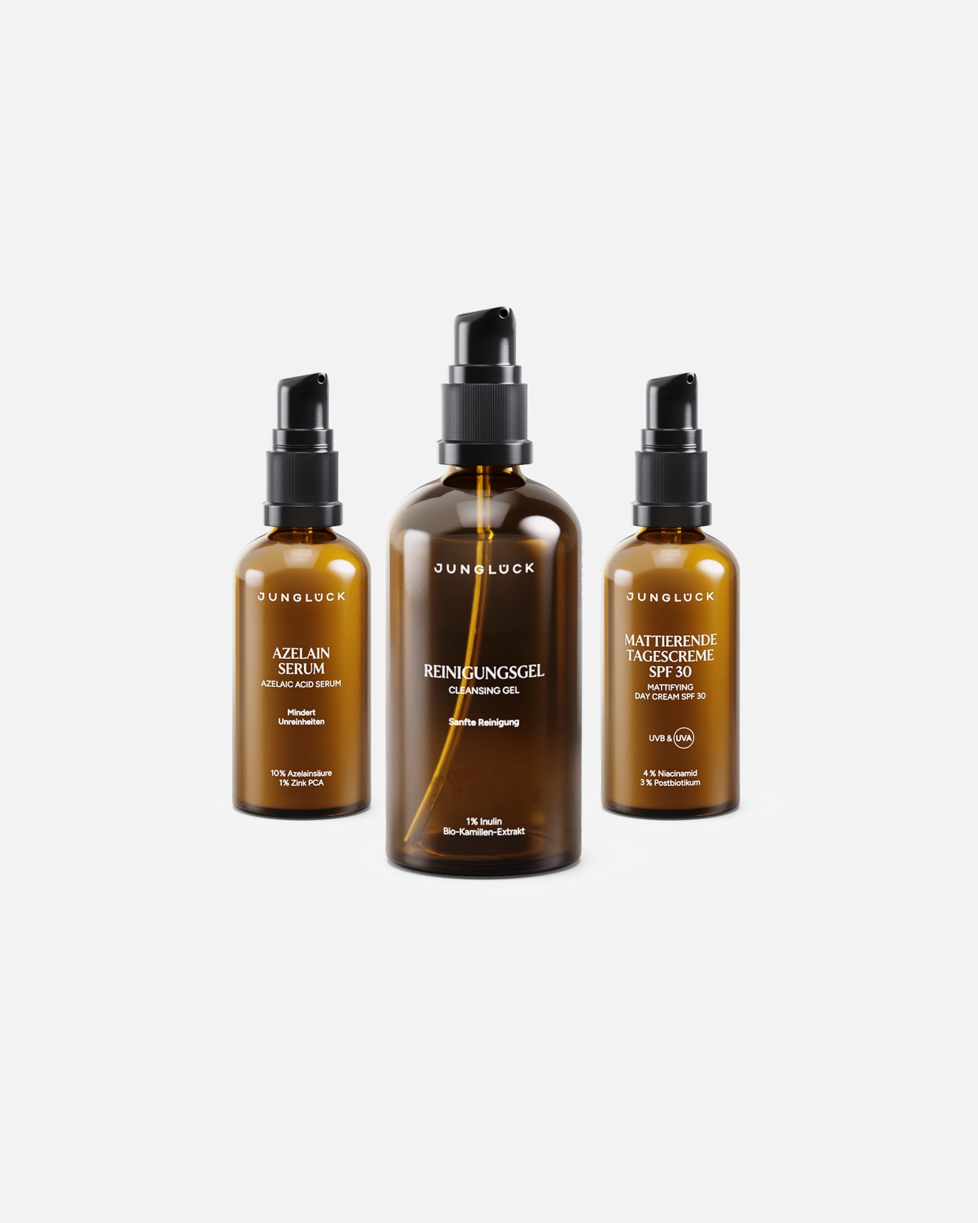 Gesichtspflegeset für Weiblich Junglück Set Unreinheiten mindern mit SPF 30 1 Stück