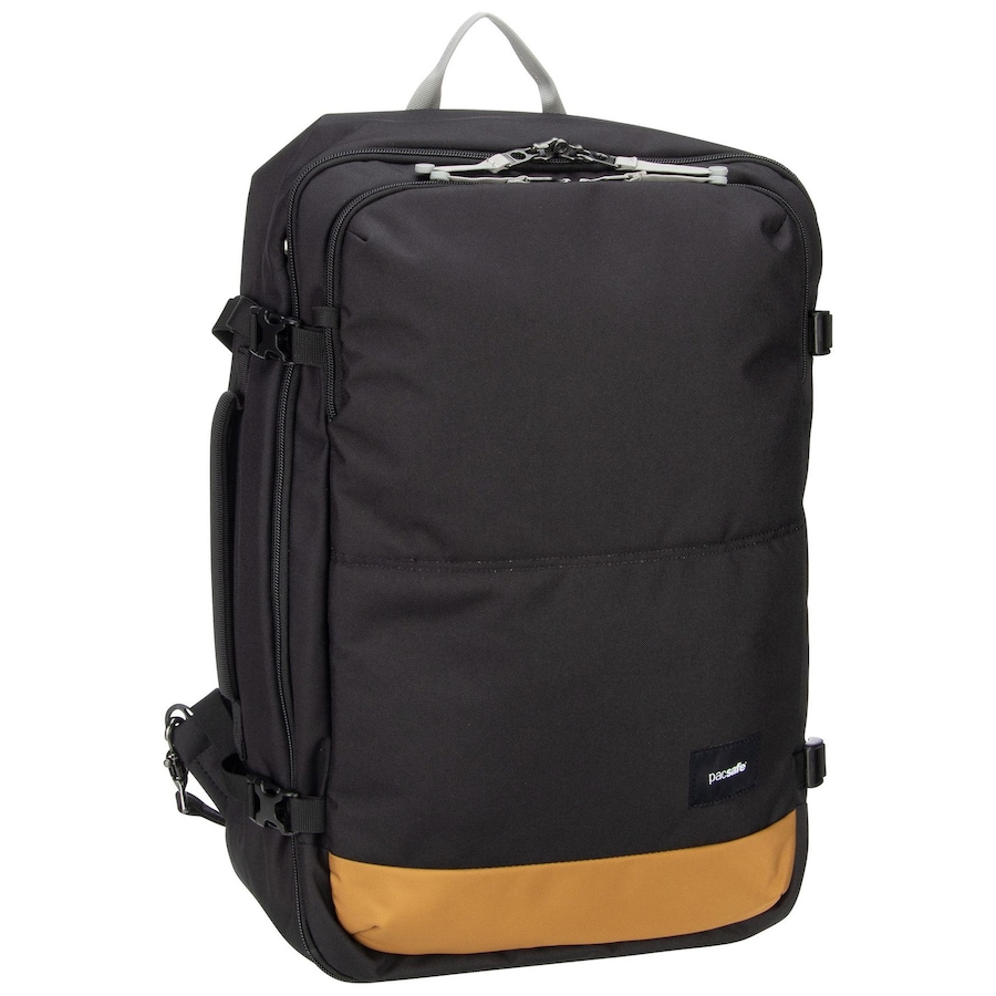 Pacsafe Rucksack GO 34L Carry-On Jet Black Schwarz