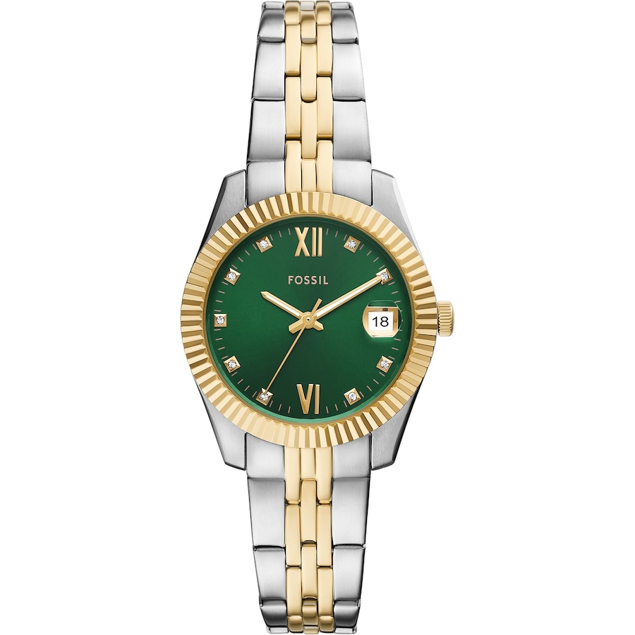 Fossil Damenuhr Edelstahl One Size Damen