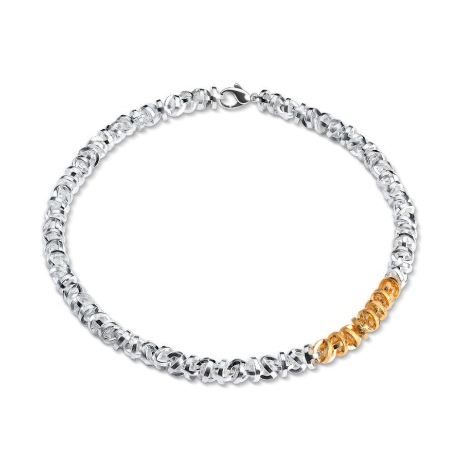 HERB SCHMUCK Kette 925/- Sterling Silber 44cm Damen
