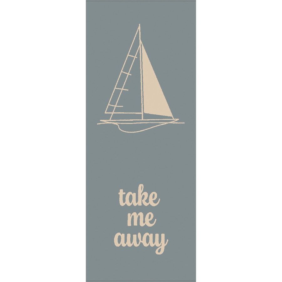 Cawö Saunatücher Postcard Towels TRAVEL Sailing boat 6288 nordic blue - 13 Saunatuch 70x180 cm