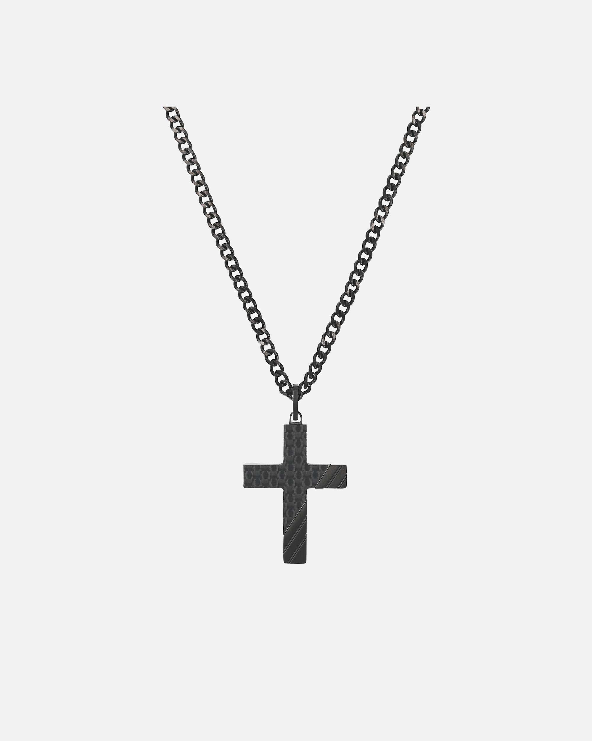 Halskette für Männlich Tom Tailor Kette mit Anhänger schwarz