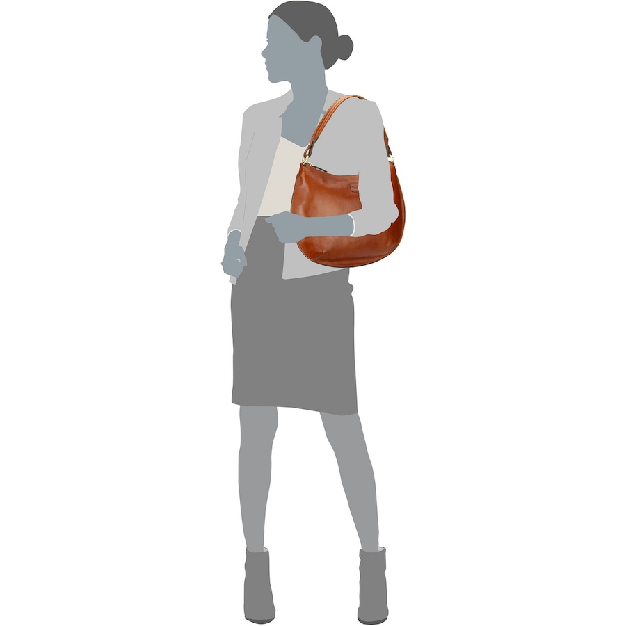 Bric's Handtasche Volterra Hobo Bag Tabacco Braun Damen
