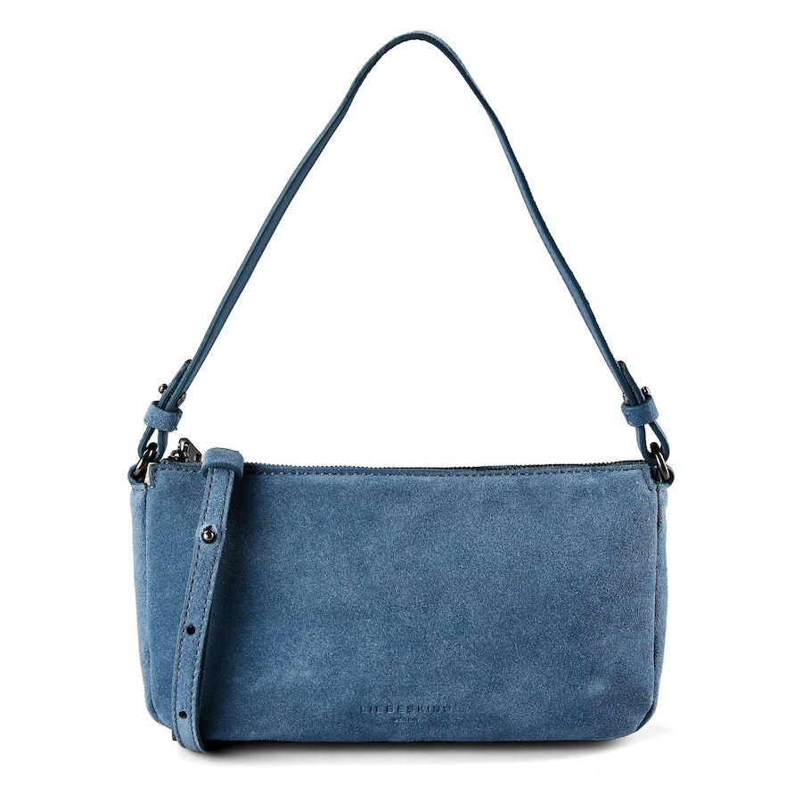 Liebeskind Handtasche Ryker Crossbody S Hydro Suede blue denim suede Violett Damen