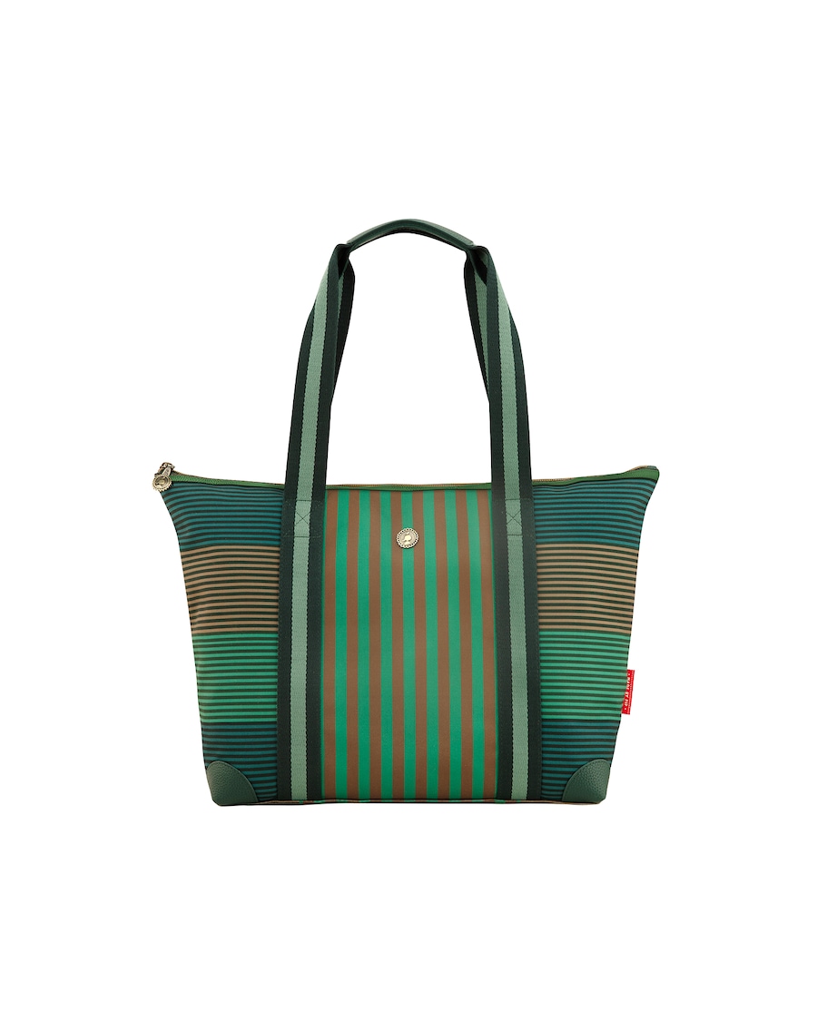 PIP Studio Tilda Tragetasche Mittel Streifen Blau 47x17x37cm