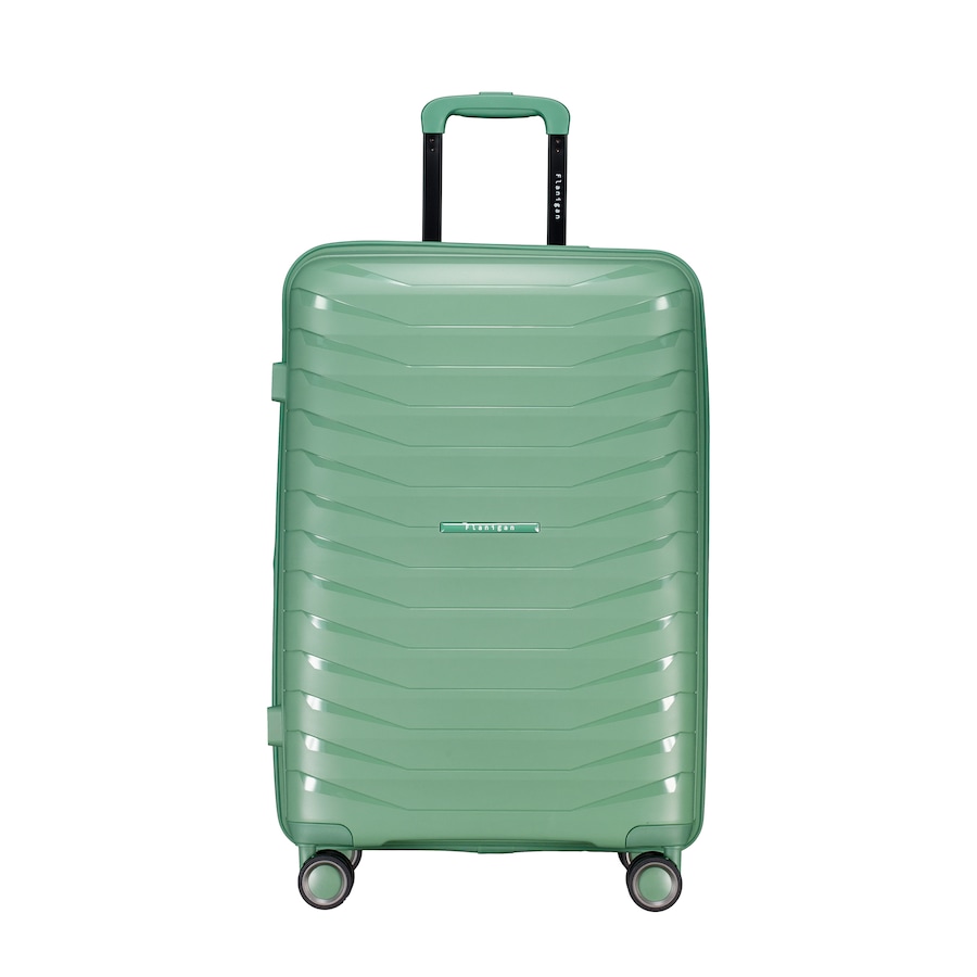 Flanigan Koffer FLP15 erweiterbar Größe M Light Green Damen