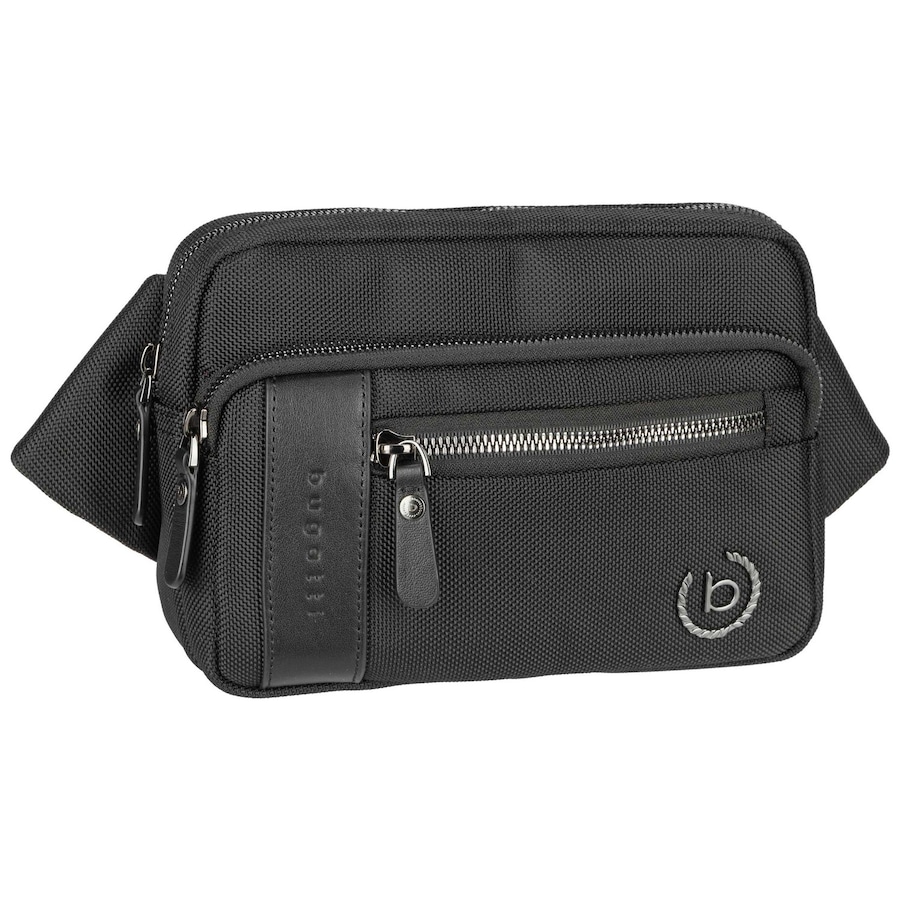 Bugatti Gürteltasche Nero Schwarz Herren