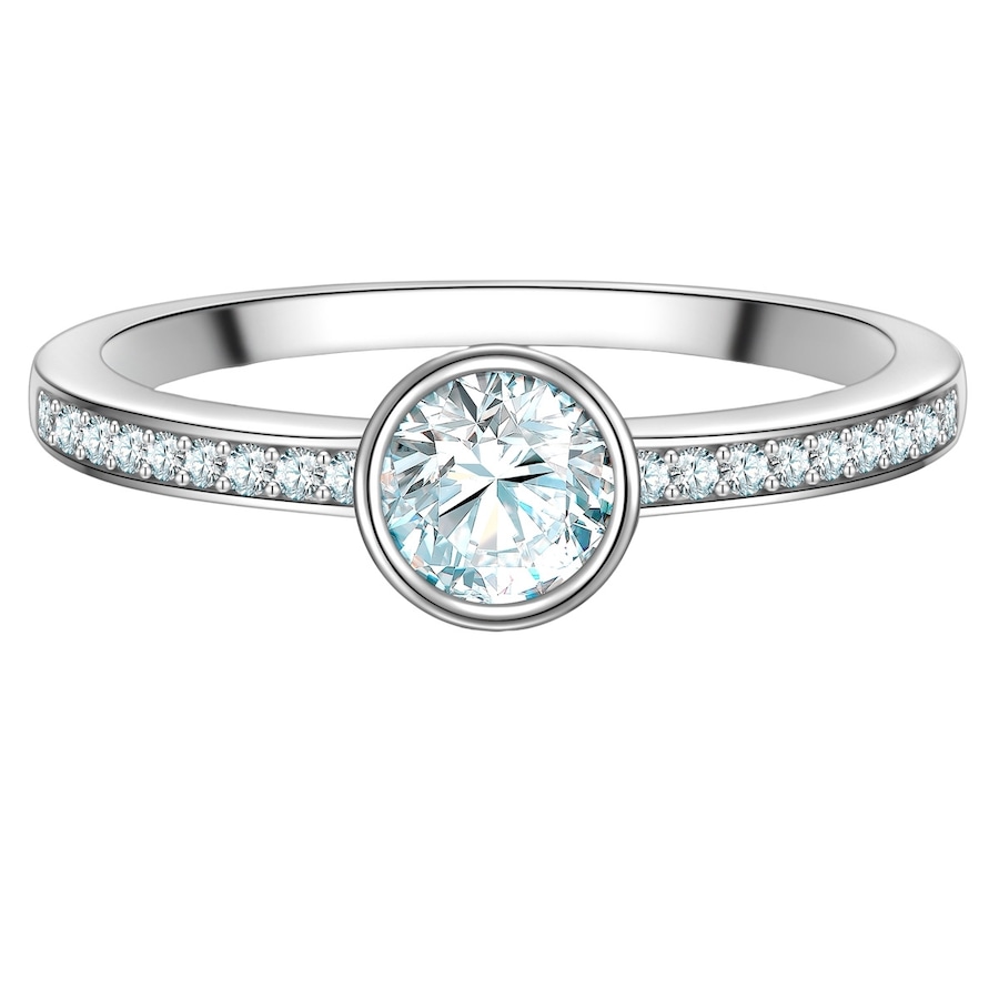 Trilani Ring aus Sterling Silber in silber mit Zirkonia 60 Damen