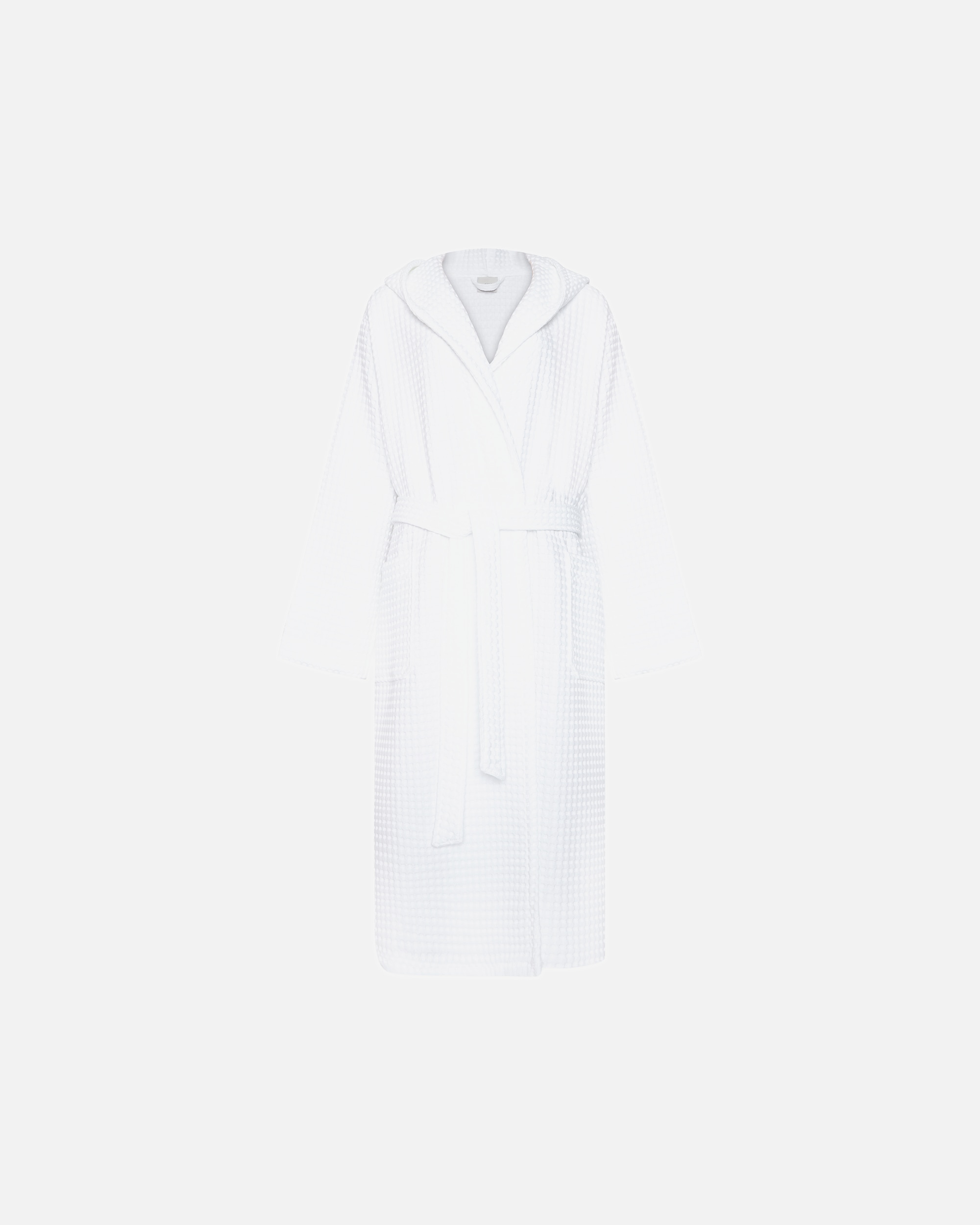 Bademantel für Unisex Möve Piquée Bademantel mit Kapuze S
