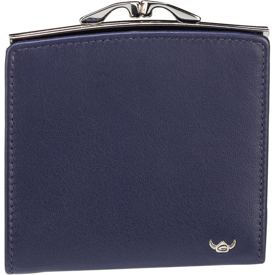 Golden Head Geldbörse Madrid RFID Protect 2049 Blau Schwarz Damen