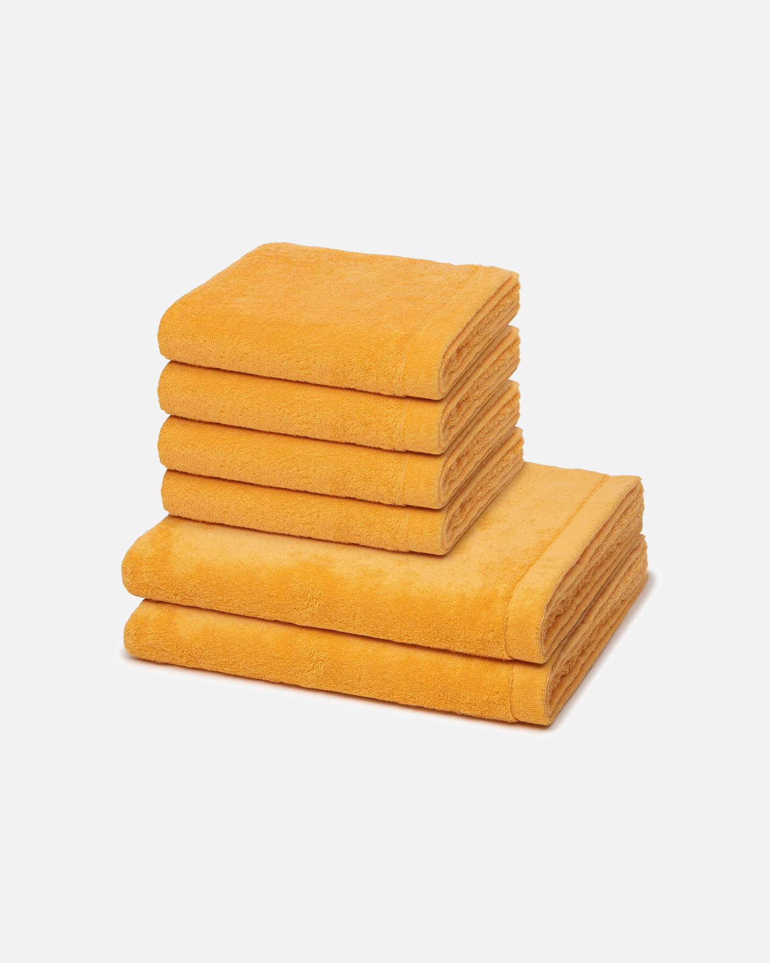 Handtuch für Unisex Cawö Handtuch-Set Lifestyle (6-teilig) Apricot