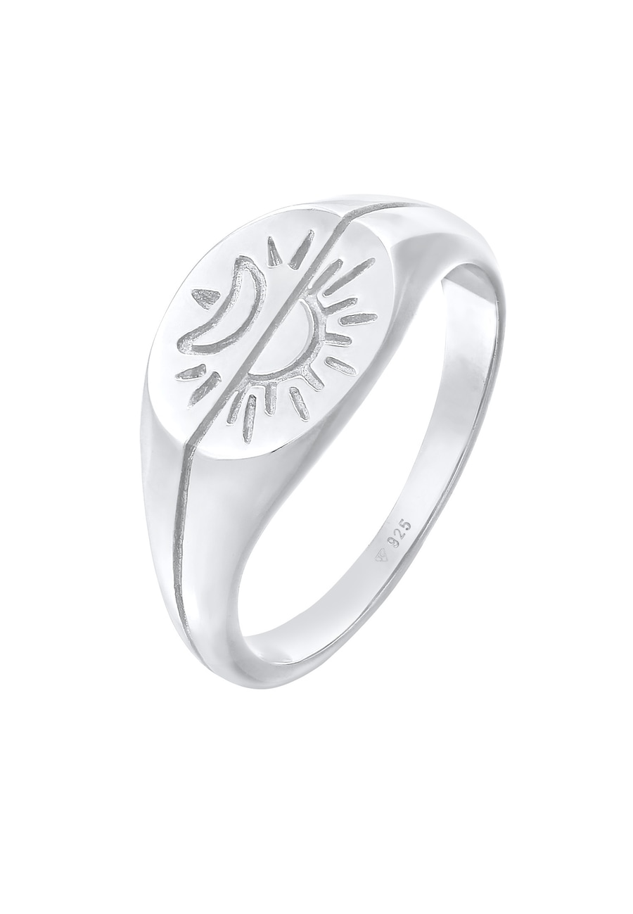 Elli Sonne Mond Astro 925 Silber 52 Damen
