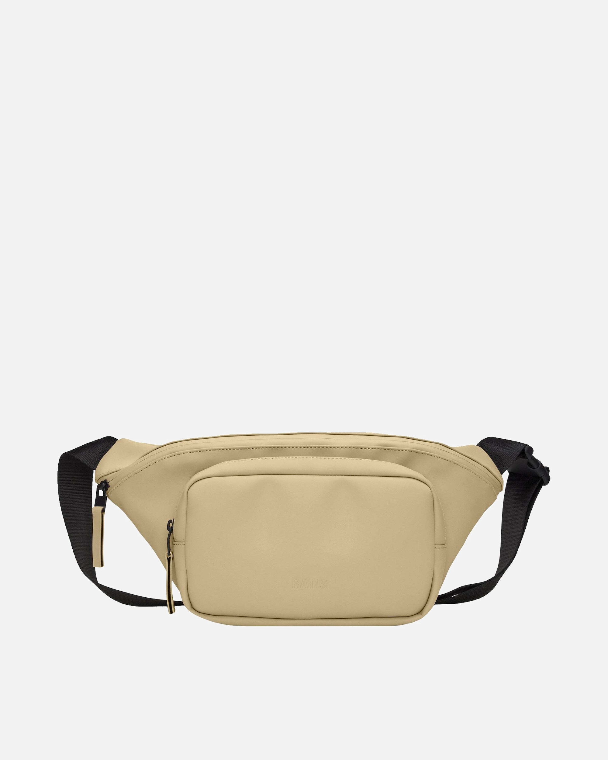 Bauchtasche für Unisex Rains Bum Bag - Gürteltasche 41 cm (black) beige