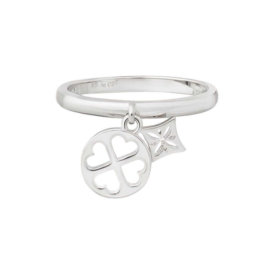 caï Ring 925/- Sterling Silber ohne Stein 060 (19,1) Damen