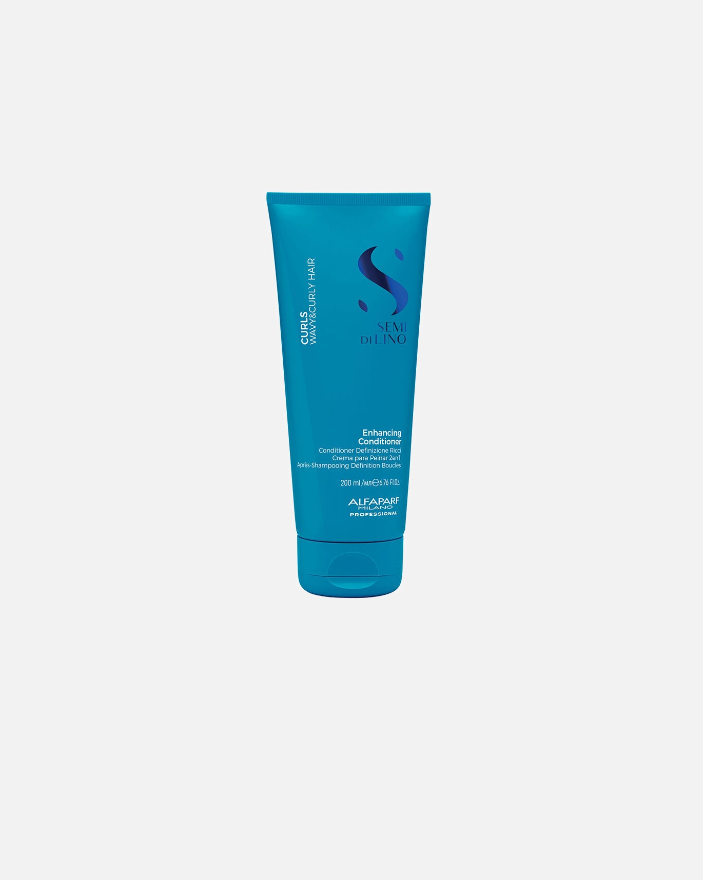 Conditioner für Unisex ALFAPARF MILANO Semi di Lino Curls Enhancing 200 ml