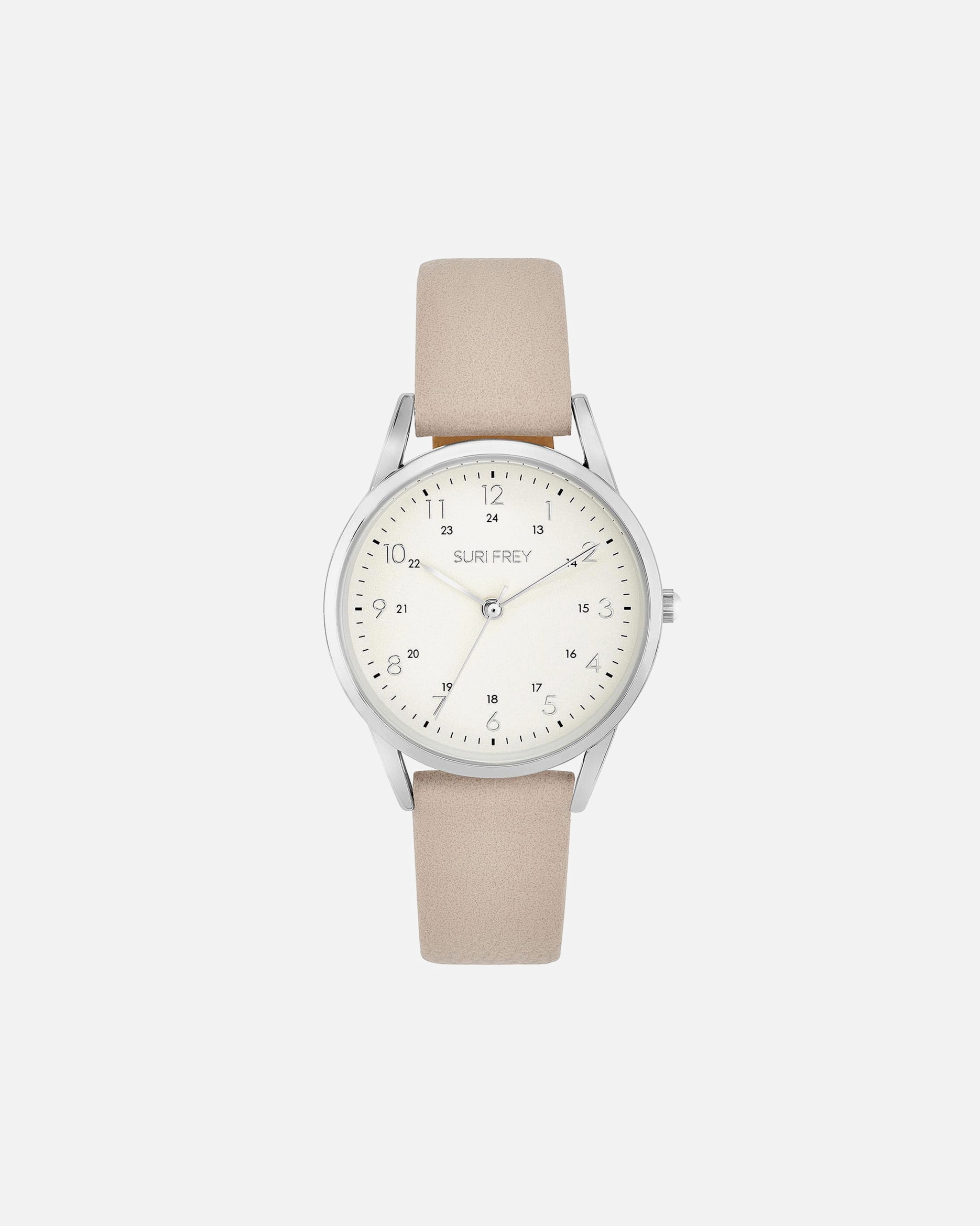 Uhr für Weiblich SURI FREY Armbanduhr SFY Sammy beige