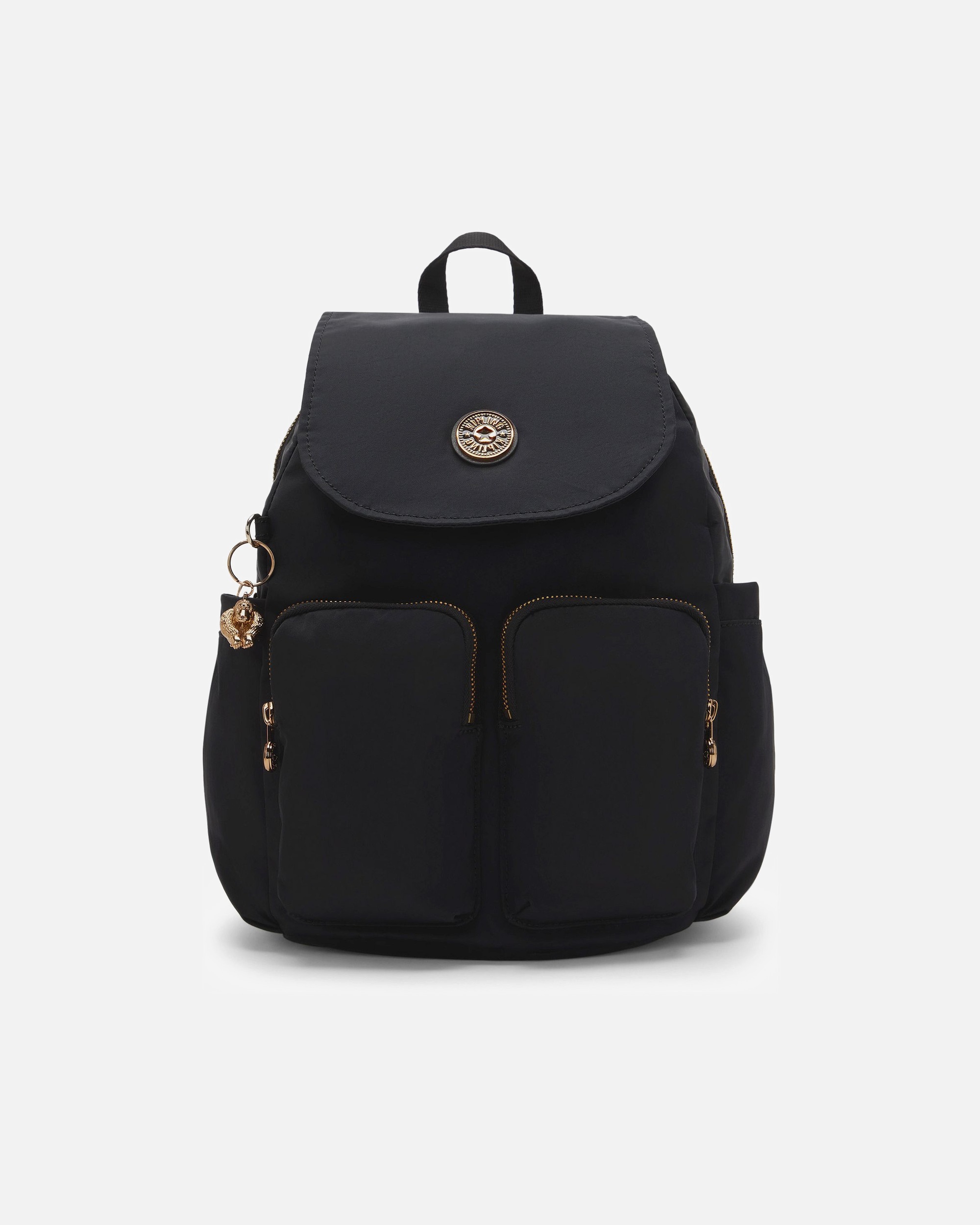 Rucksack für Männlich Kipling City Daypack blush gold blck