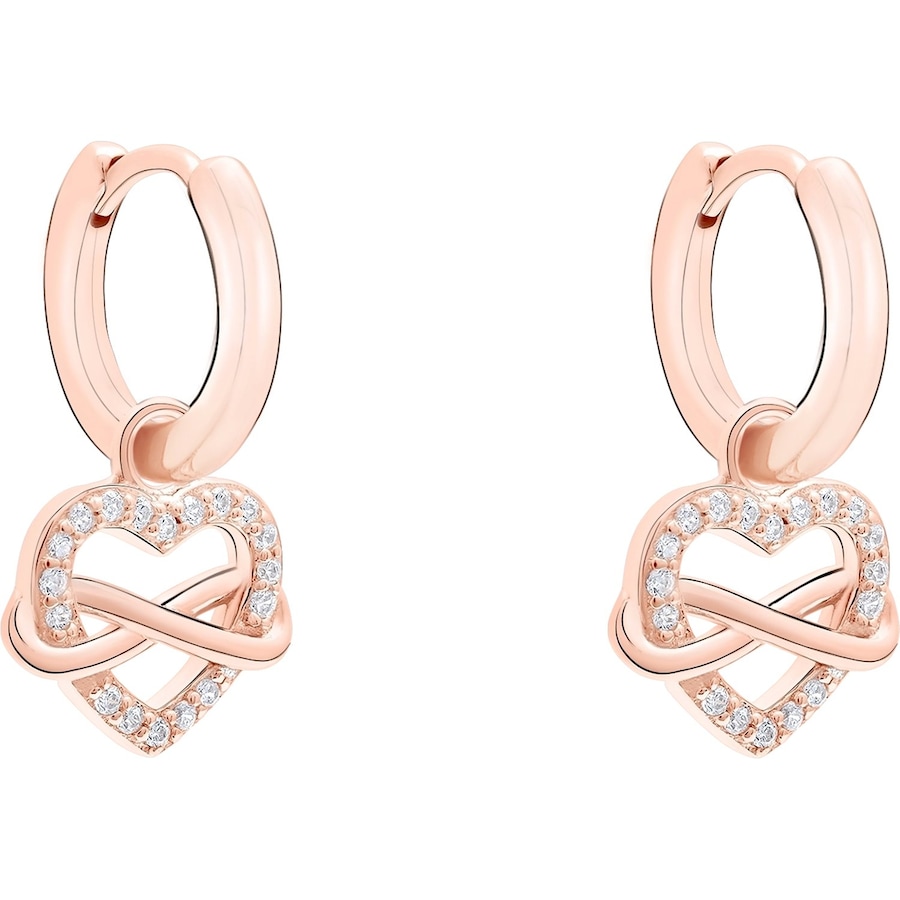 s.Oliver Creolen-Anhänger 925er Silber roségold Damen