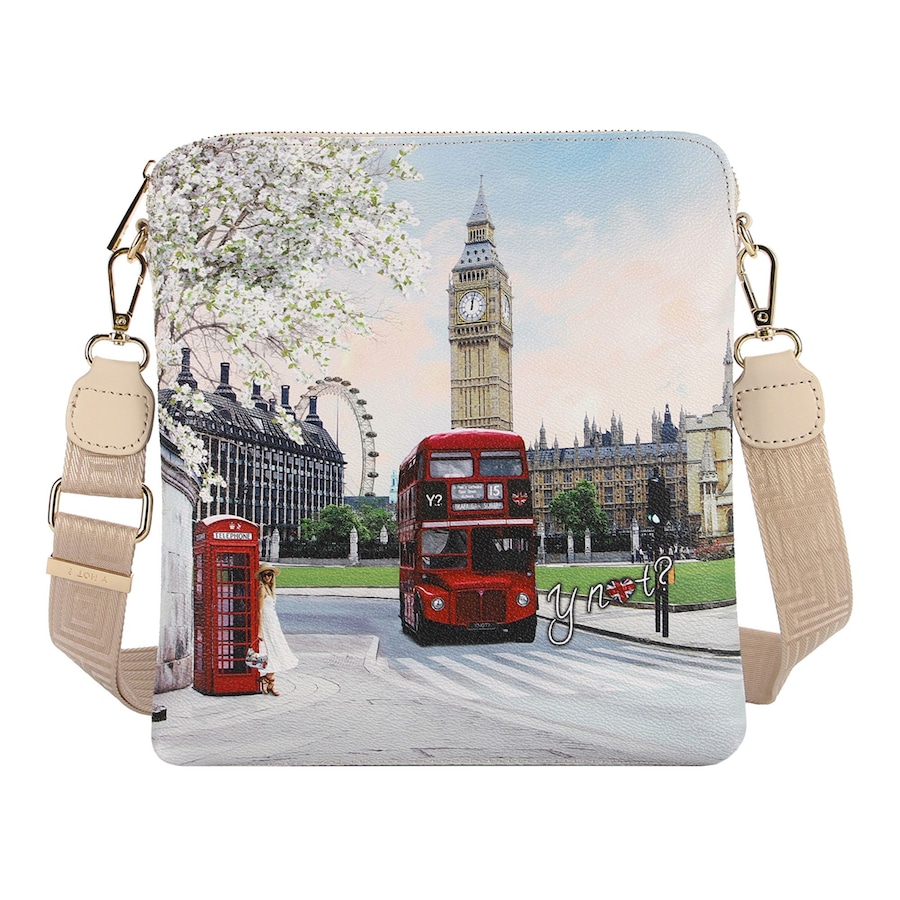 Y Not Yesbag Umhängetasche london Dunkelrot Damen