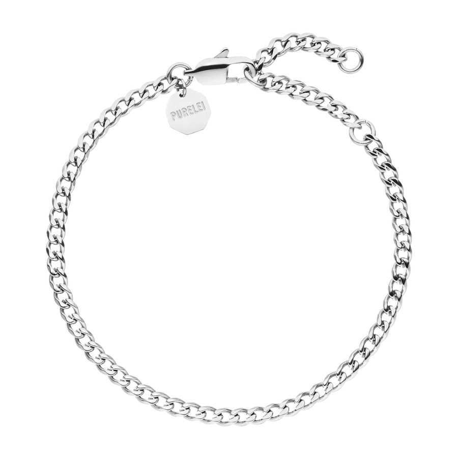 Purelei Spirit Three Armband 100% Edelstahl 22 cm Grau Herren