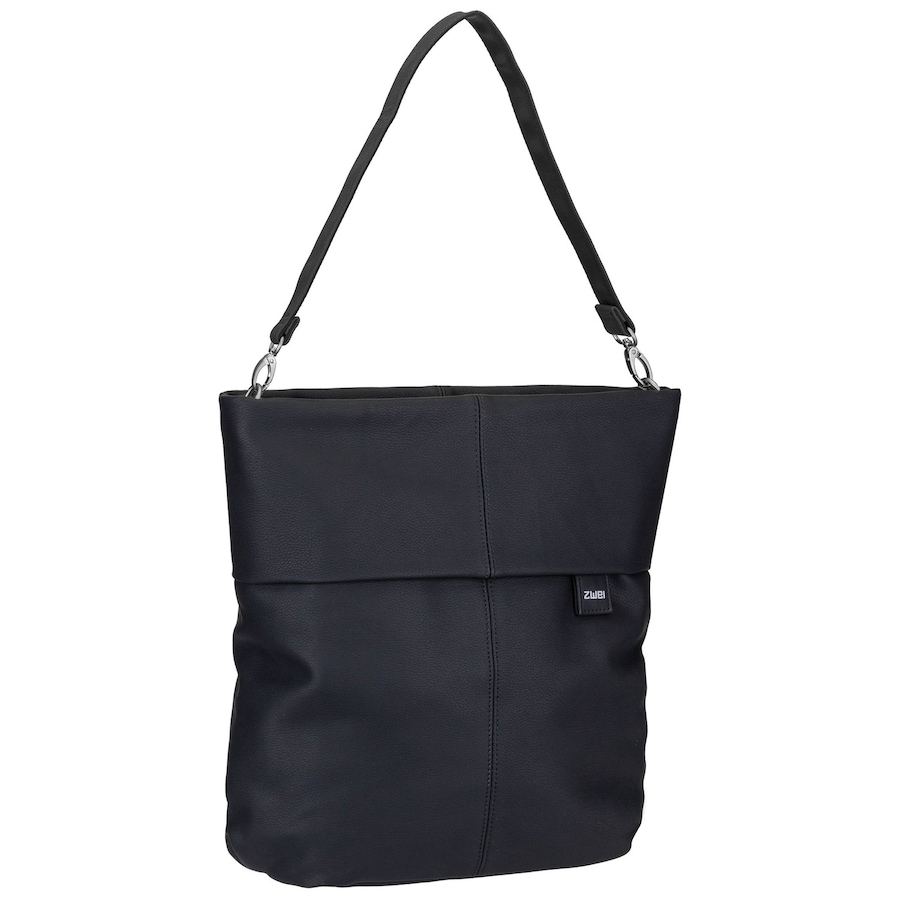 ZWEI Handtasche Mademoiselle M140 Nubuk/Black Schwarz Damen