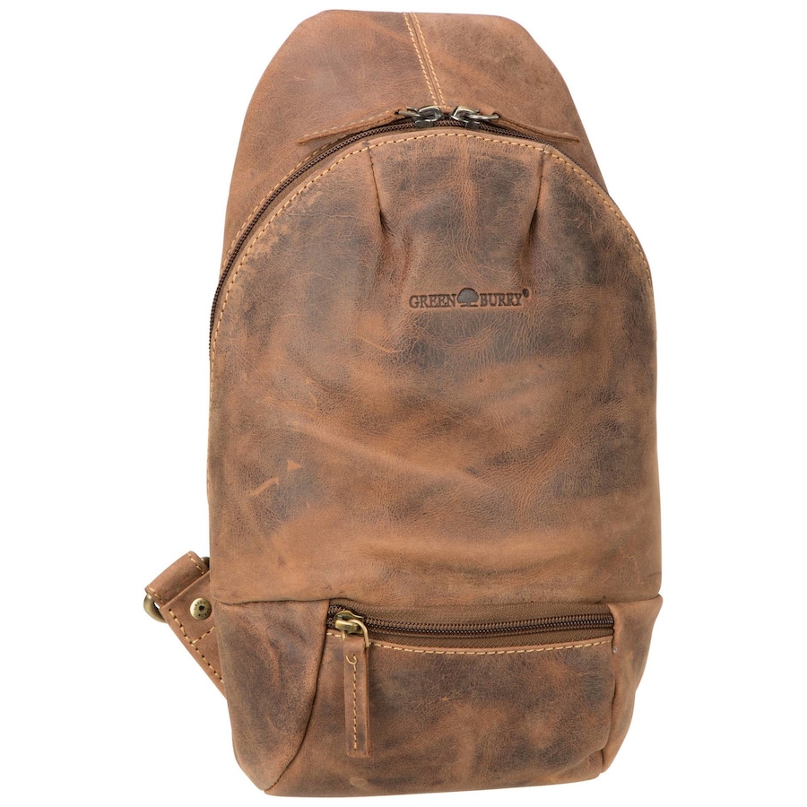 Greenburry Rucksack Vintage 1612A Sattelbraun Braun Herren