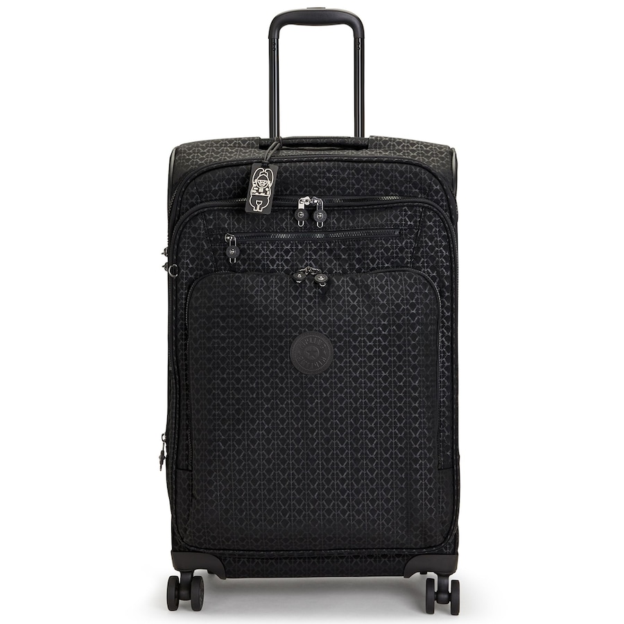 Kipling Basic Plus New Youri Spin 4 Rollen Trolley M 68 cm mit Dehnfalte signature emb Damen