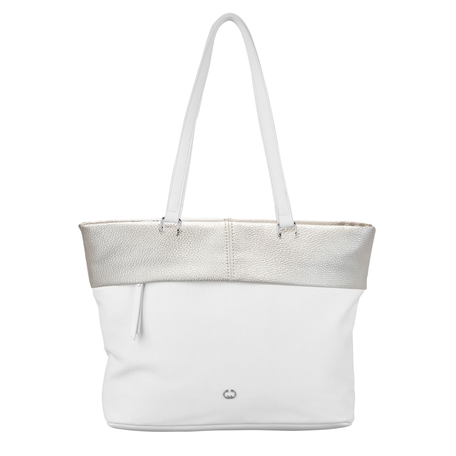 Gerry Weber Keep In Mind Shopper Tasche 32 cm metallic cold Weiss Damen