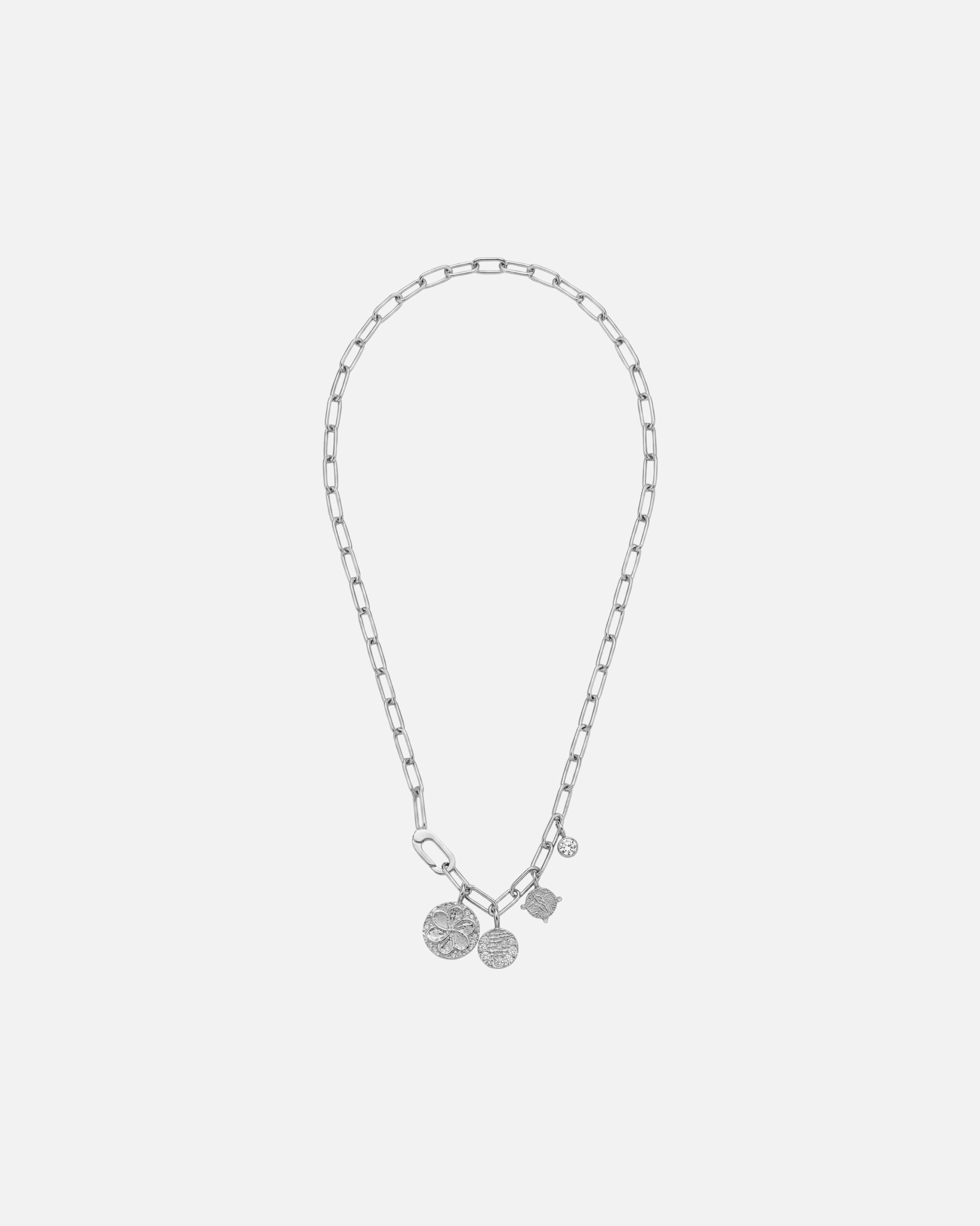 Halskette für Unisex Purelei Forever Aloha Kette 100% Edelstahl Silber