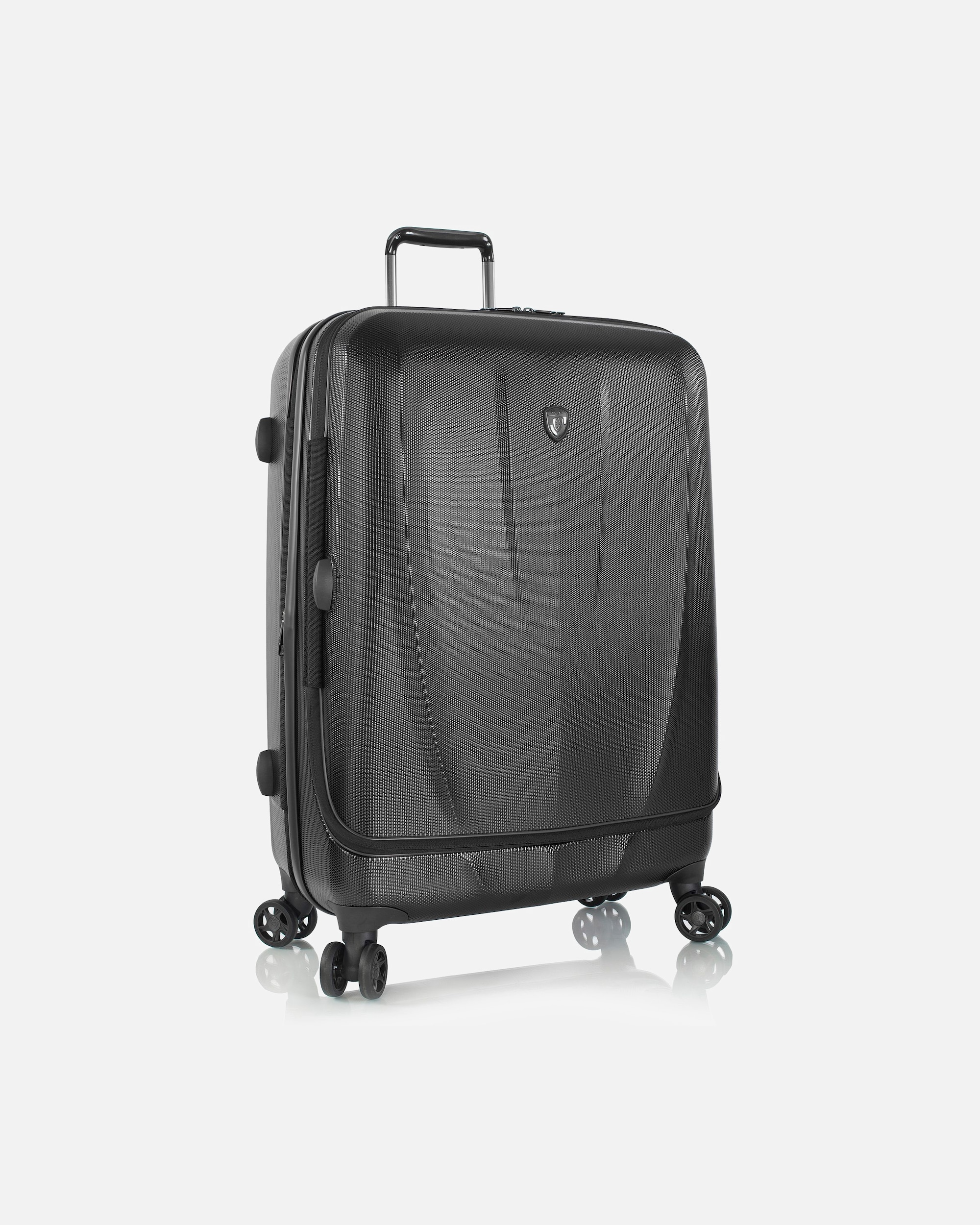 Koffer für Männlich Heys Vantage 4 Rollen Trolley L 76 cm mit Dehnfalte black
