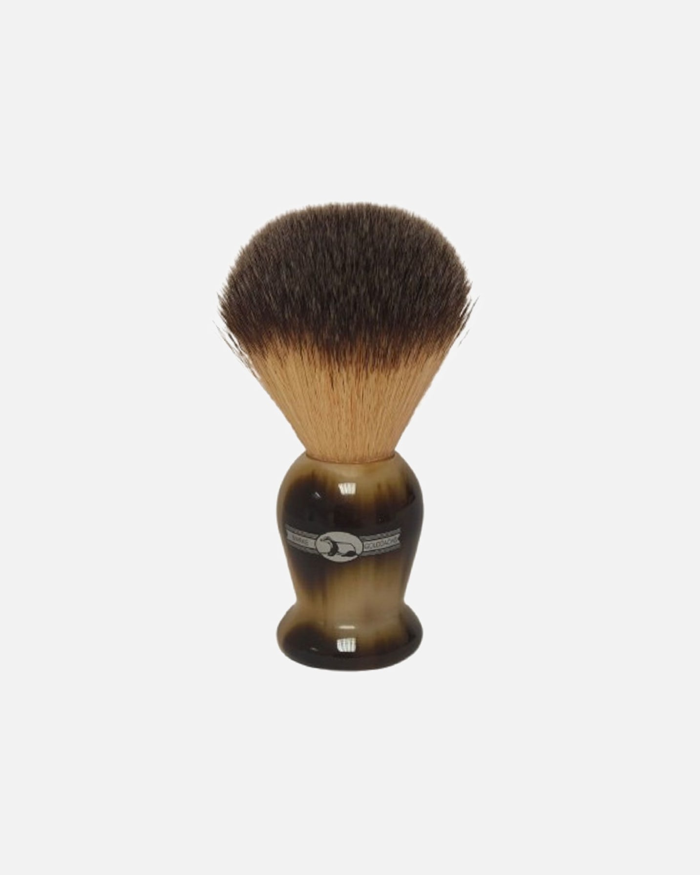 Rasierpinsel für Männlich Golddachs Rasierpinsel Kunsthaar, Griffmaterial Kunststoff hornoptik Griffmaterial Kunststoff hornoptik