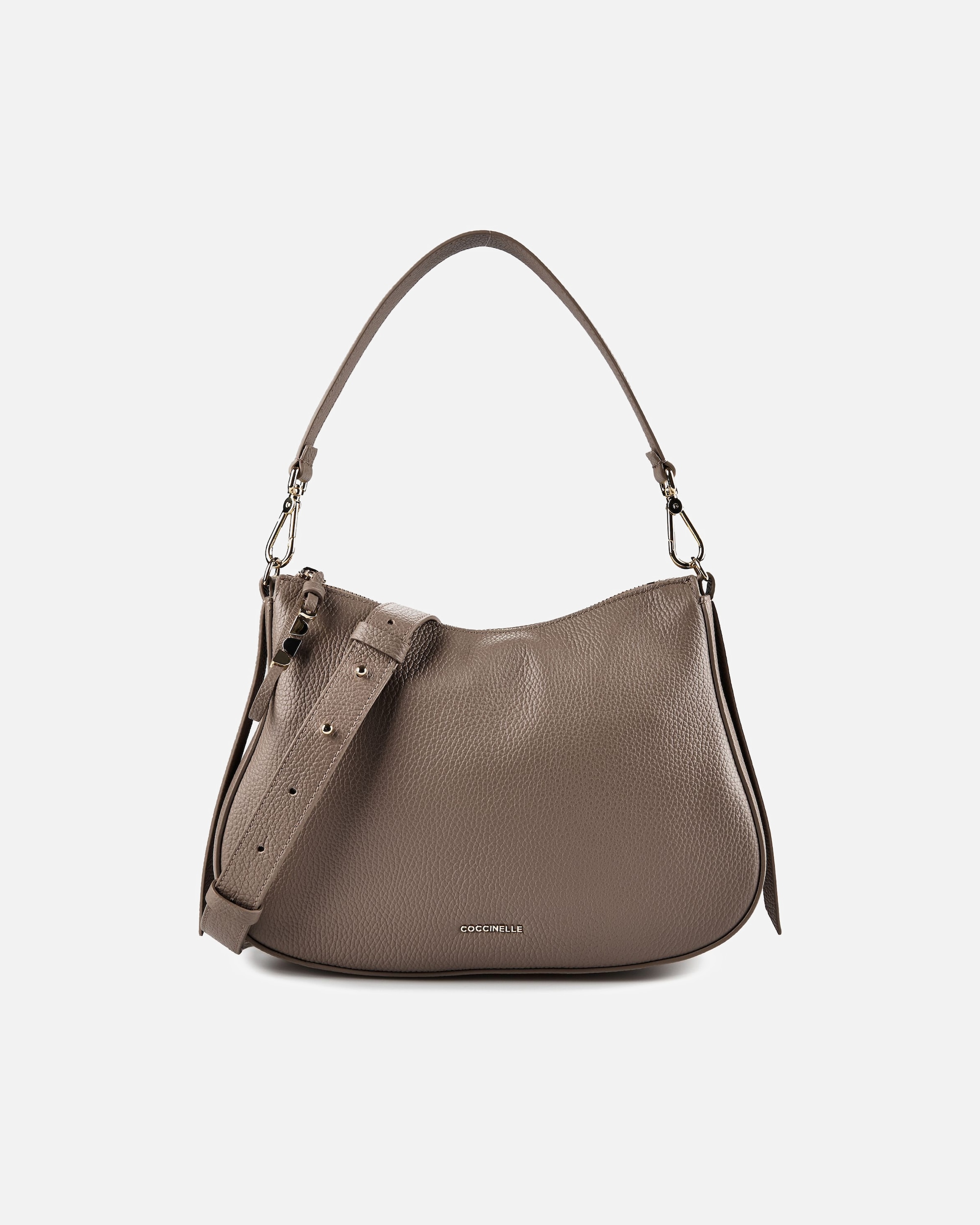 Umhängetasche für Männlich Coccinelle Nory Schultertasche warm taupe