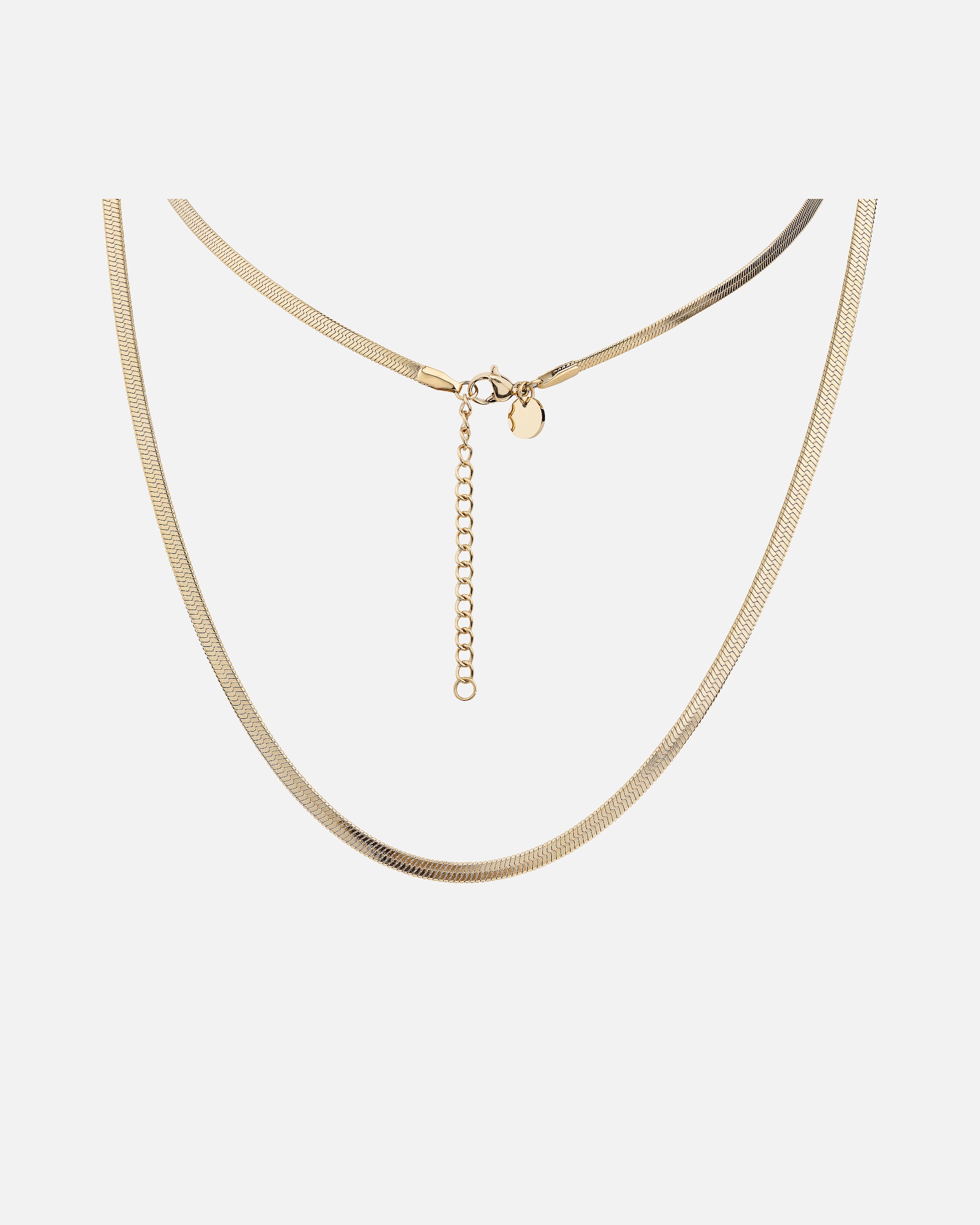 Kette für Weiblich Zeeme Collier Edelstahl gelb vergoldet