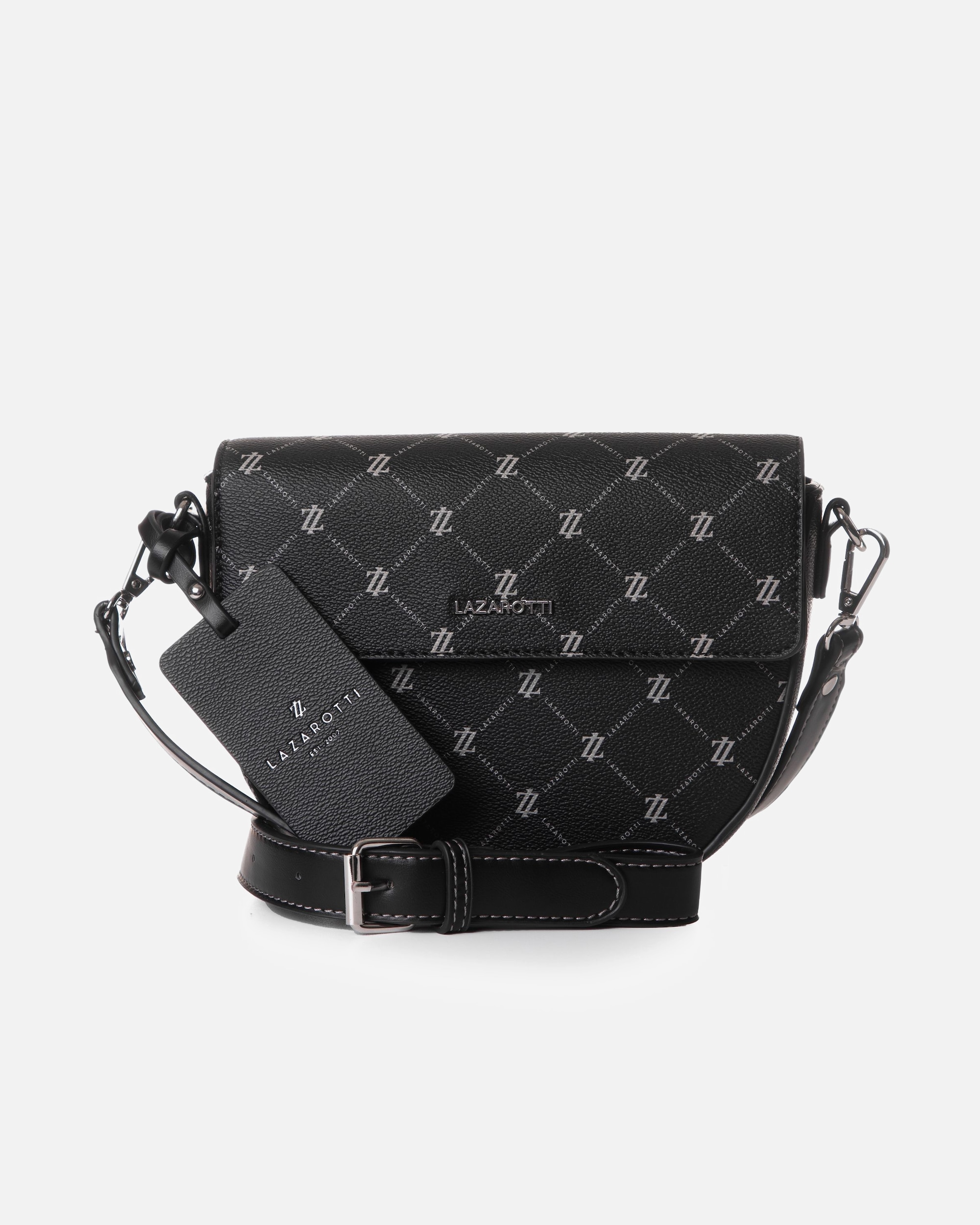 Tasche für Weiblich Lazarotti Palermo Umhängetasche black