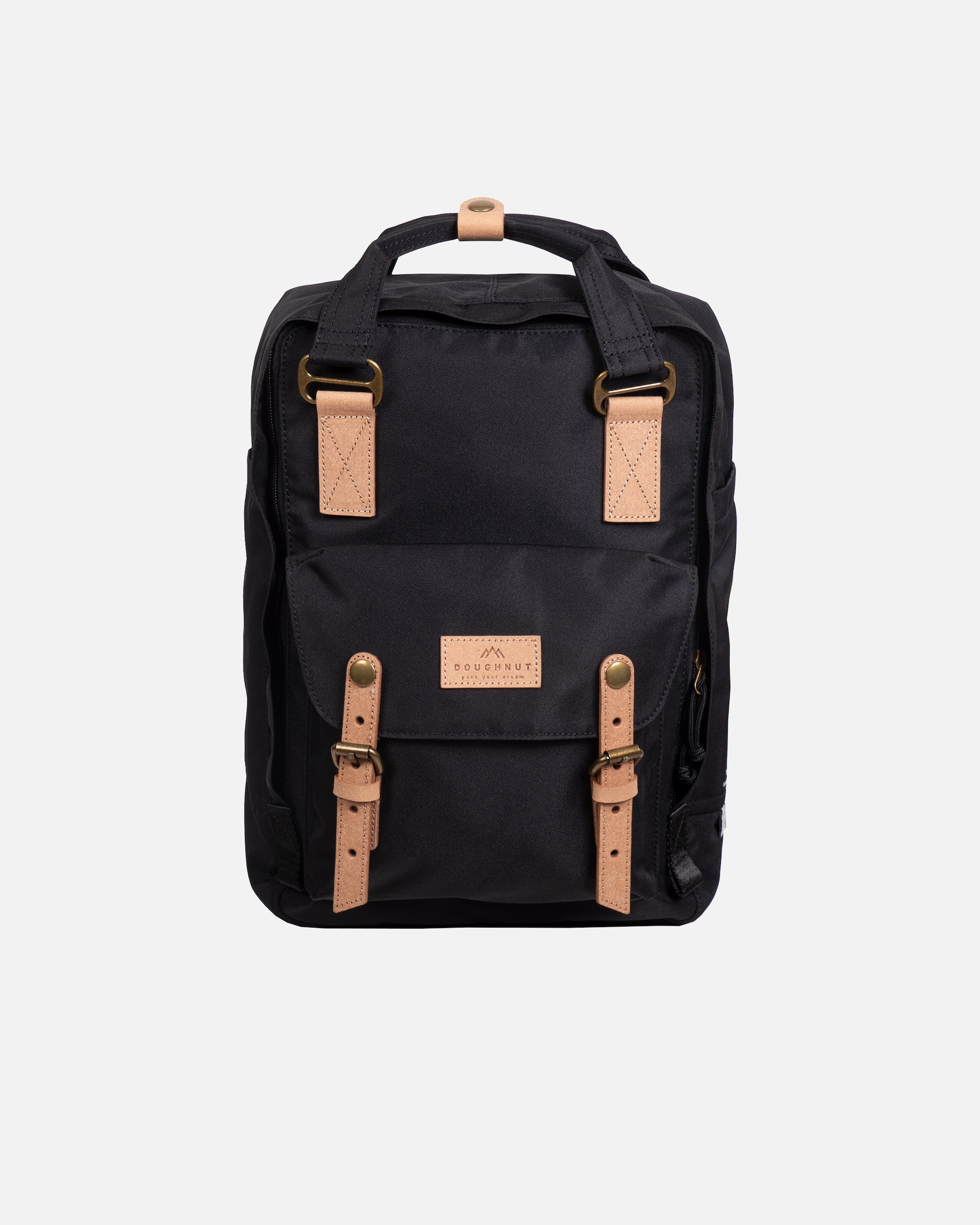 Rucksack für Weiblich Doughnut Rucksack Macaroon Reborn Series Volumen 16 Liter Black