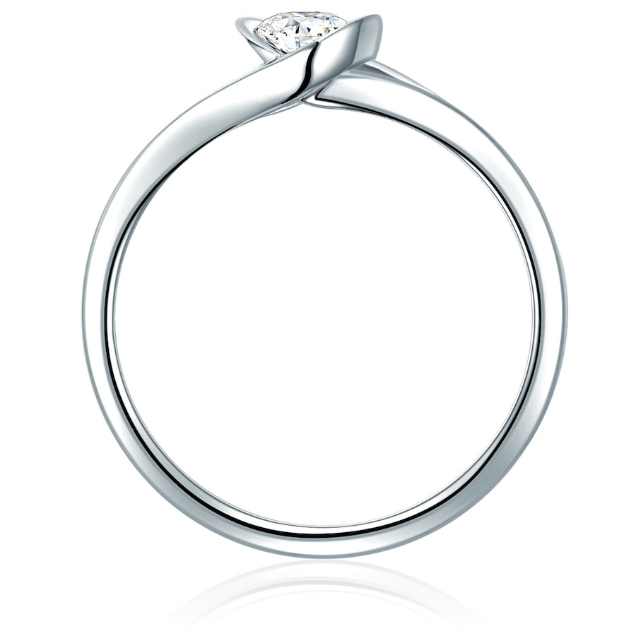 Trilani Ring Sterling Silber Zirkonia in 58 Damen