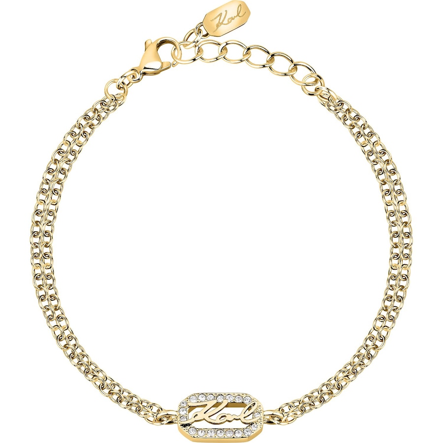 Karl Lagerfeld Armband Edelstahl gelbgold Damen