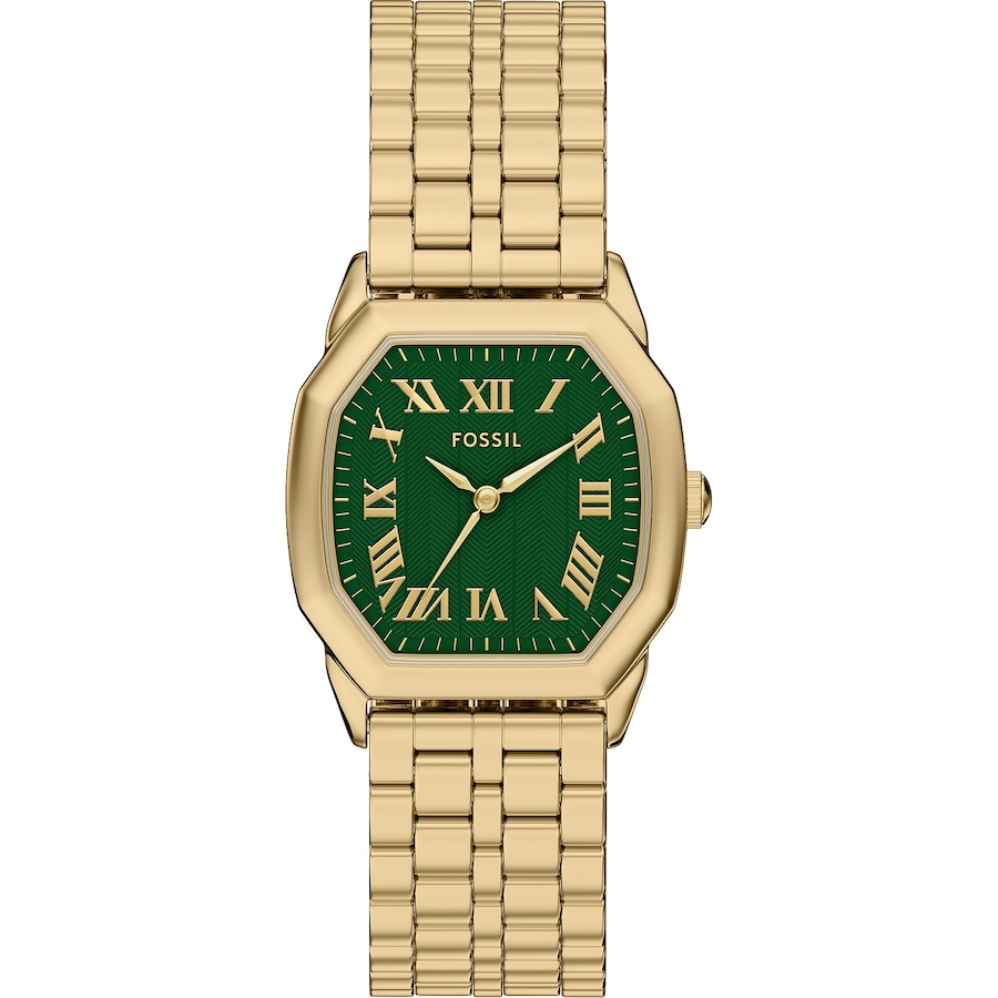 Fossil Damenuhr Edelstahl One Size Damen