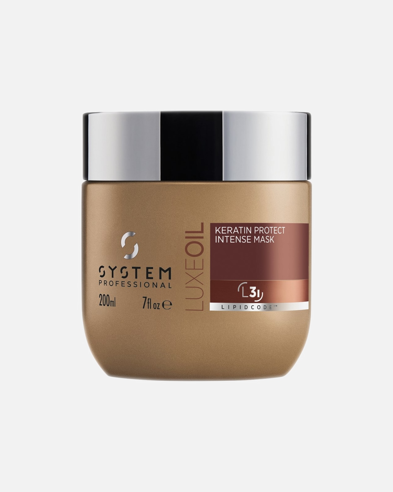 Haarkur für Weiblich System Professional Lipid Code Oil Keratin Mask 200 ml