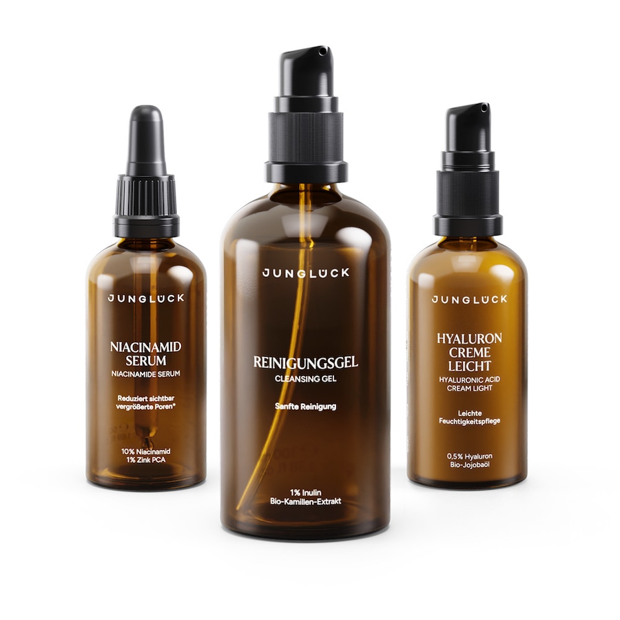 Junglück Set Poren verfeinern