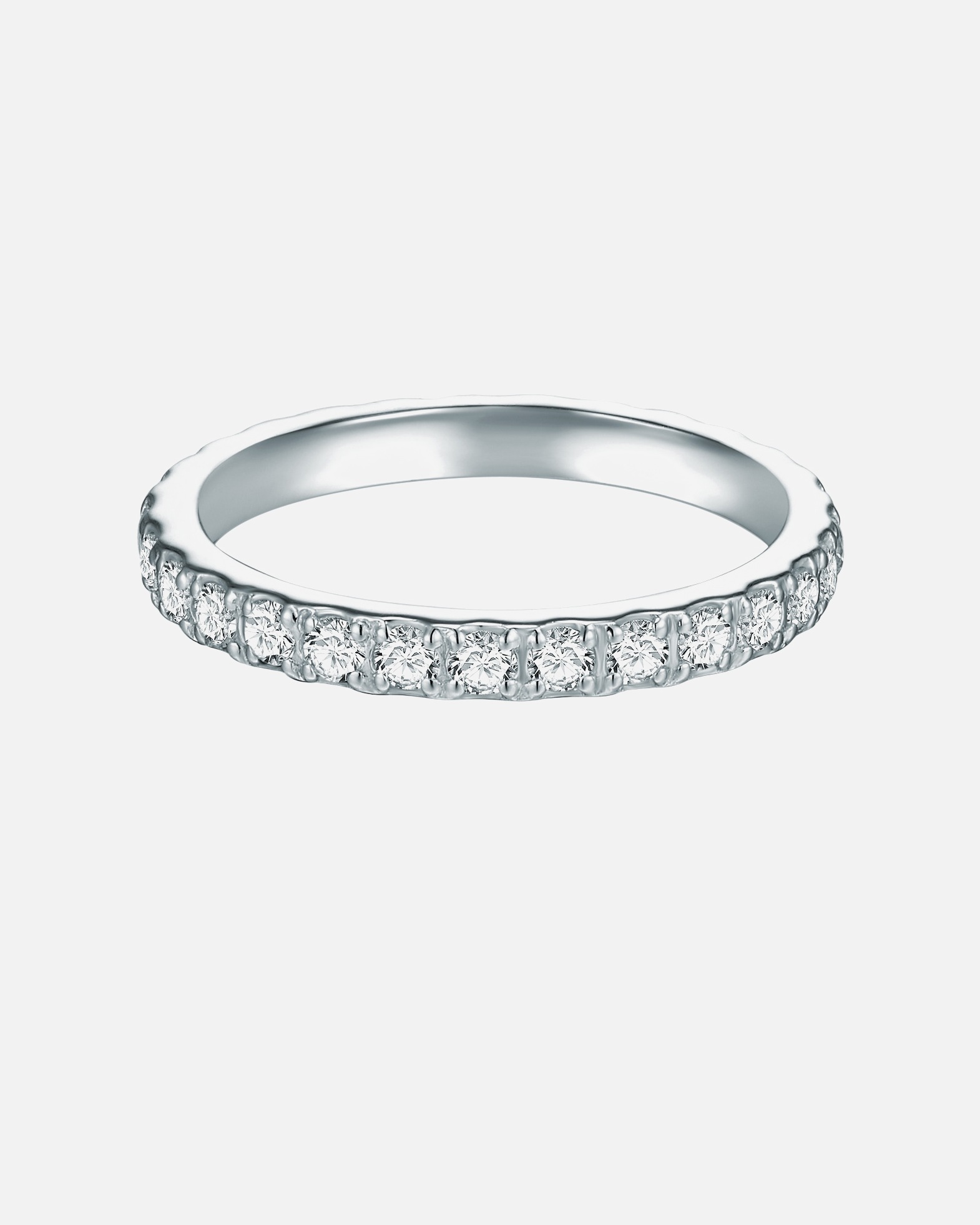 Ring für Weiblich Trilani Ring aus Sterling Silber in silber mit Zirkonia 48