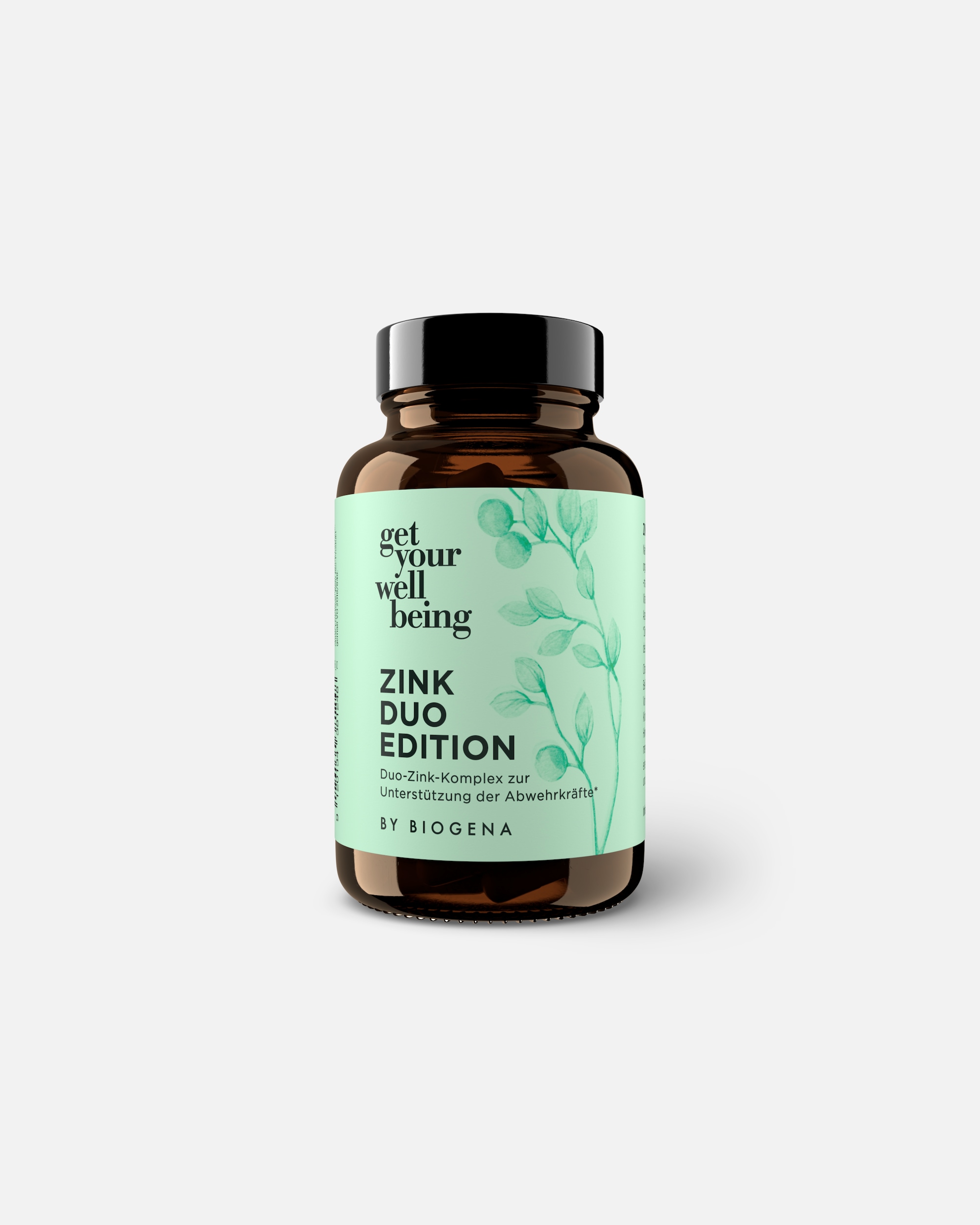 Anti-Aging-Nahrungsergänzung für Unisex get your wellbeing Default Brand Line Zink Duo Edition 60 Kapsel