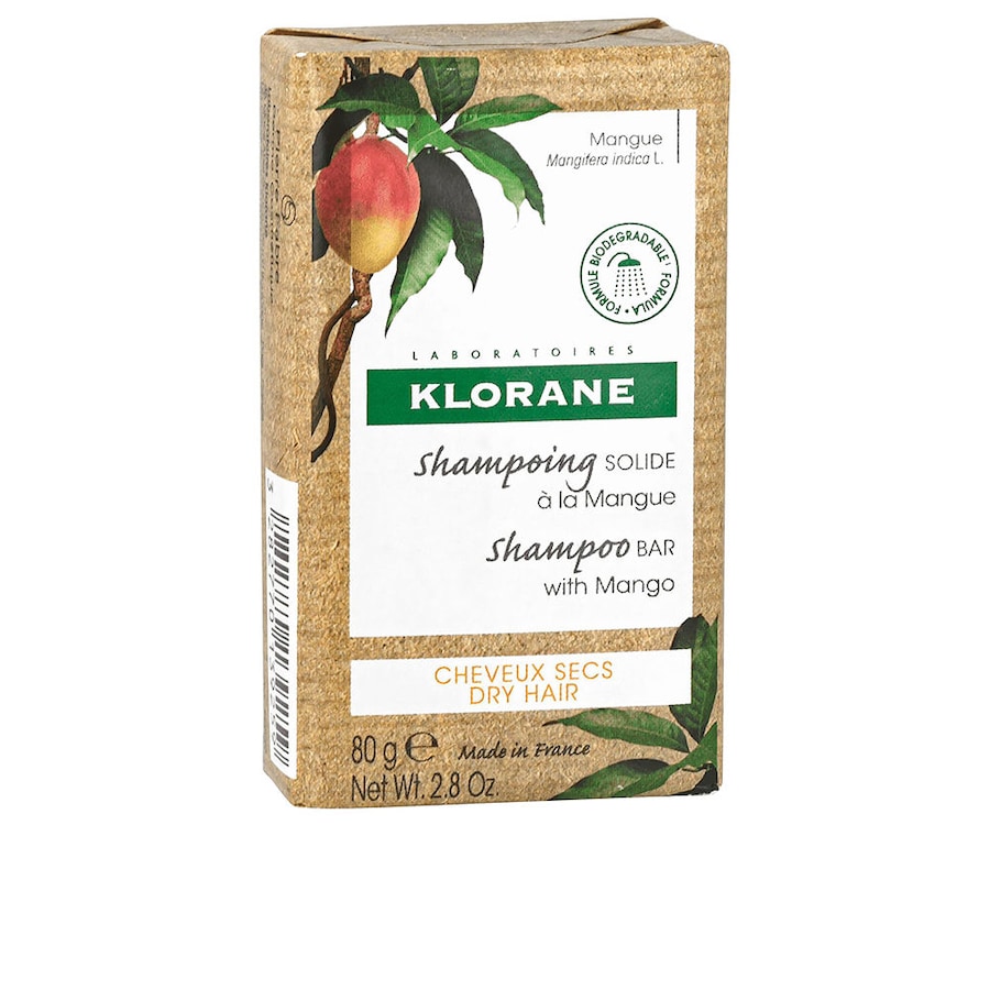 Klorane AL MANGO festes Shampoo 80 g