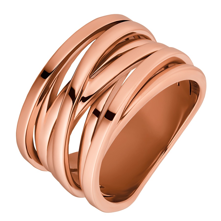 Heideman Damenring Serpi rosegoldfarben 62 (19.7) Damen