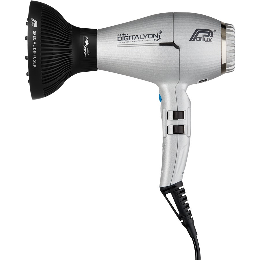 Parlux Digitalyon Silber mit Magic Sense Diffusor